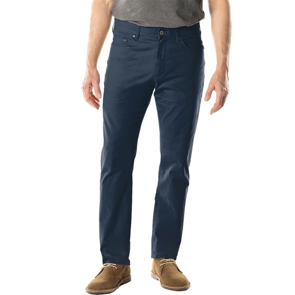 Member's Mark Men's Mason Pant 34x30 Dark Navy Blue Straight Fit 5-Pocket NEW